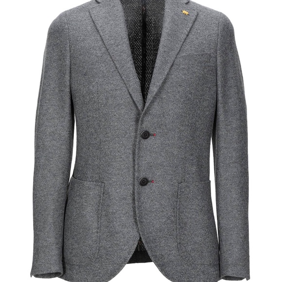 NWOT: Manuel Ritz Men’s blazer with pocket square size 40
